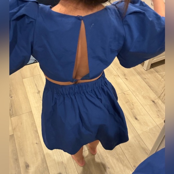 Banana republic dress blue 6 - Picture 4 of 11